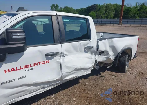 2022 Chevrolet Silverado 2500Hd 2Wd Long Bed Wt из США, поврежденный, VIN 1GC1WLE74NF259640